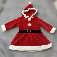 子ども　サンタコスチューム　ワンピース　90サイズ　ベビー