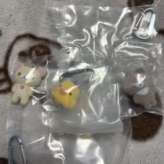 リラックマ フロッキーマスコット コリラックマ　チャイロイコグマ　キイロイトリ