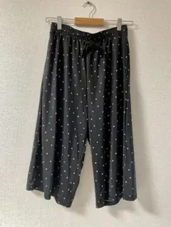 新品★ニトリ★レディース クールパンツ 7分丈 ドット柄★LLのサムネイル
