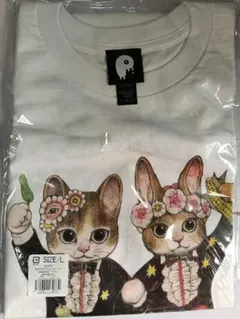 ヒグチユウコ PUFFY Tシャツ〜カラー（M）