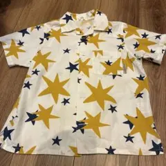 120cm ブリーズ　星柄 半袖シャツ 男の子