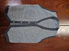 BOGLIOLI グレー ニット ベスト