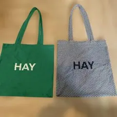 ＨＡＹ　[２つセット売り] エコバッグ　トートバッグ