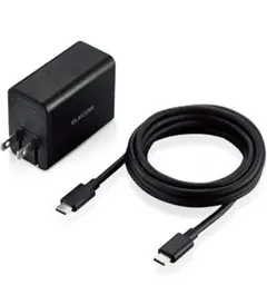 エレコムGaNACアダプター ACDC-PD1265BKPD認証 最大65W…