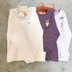 新品 レディース あったかインナー 長袖 LL 3枚セット