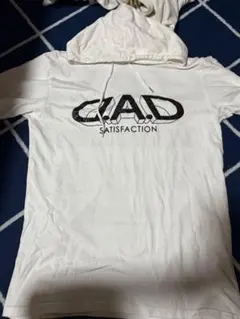 D.A.D SATISFACTION フード付きTシャツ ホワイトのサムネイル