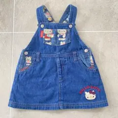 Hello Kitty デニム ジャンパースカートのサムネイル