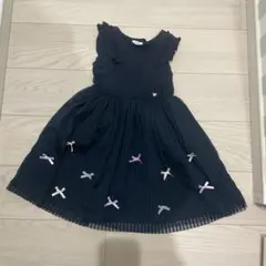 anyFAM ネイビー ワンピース 110