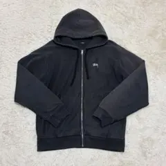 【超美品】 ”Stussy STOCK LOGO ZIP Hoodie”