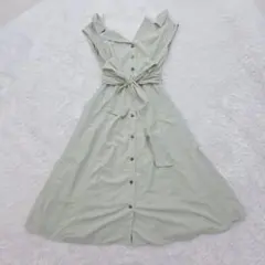美品✨Apuweiser-riche　レイヤードシャツワンピース ロング S