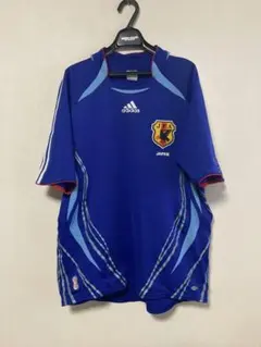 希少)サッカー日本代表2006～07 刃文長袖ユニホームAuthentic - メルカリ
