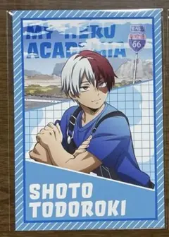 ⚠️ 僕のヒーローアカデミア ヒーロープラザ 課外学習 特典 ポストカード 轟焦凍