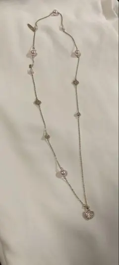 【美品】TO BE CHIC ハート型ネックレス