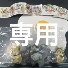 ぶらぶらりーず第4弾 ゆれるわんこたち　3個セット　ガチャガチャ