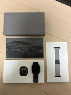 【極美品】Apple Watch Ultra 2 ブラックチタニウム