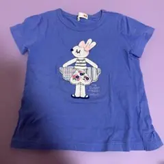 knit planner キッズ Tシャツ ブルー