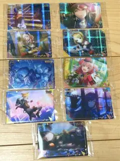 プロセカ　ウエハース8 青柳冬弥　鏡音リン桃井愛莉　白石杏など　9枚まとめ売り