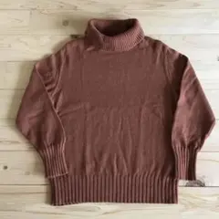MHL ウールリネンニット　テラコッタのサムネイル