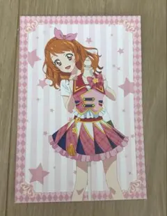 特典カード アクスタ アイカツ 大衣装展　あかり