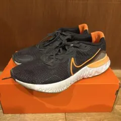 Nike ランニングシューズ ブラック/オレンジ