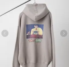 FREAK'S STORE トムとジェリーバックプリントスウェットパーカー