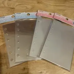 新品未使用　MERING 透明シール台紙 A7 ハード　ソフト