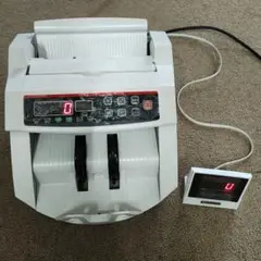 紙幣計数機 デジタル表示 電動マネーカウンター
