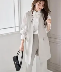 ラナン　ranan スーツ　セットアップ　ジレ　L 11号　セットアップ