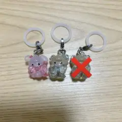 【専用】mikko characters めじるしアクセサリー　キャミー、ラテ