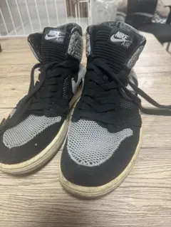 ナイキ エアジョーダン1 レトロ ハイ フライニット シャドウ