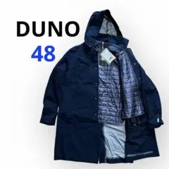 タグ付未使用❤︎DUNOデュノ NOTRE ライナー付コート ネイビー 48