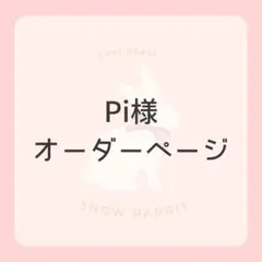 Pi様オーダーページです