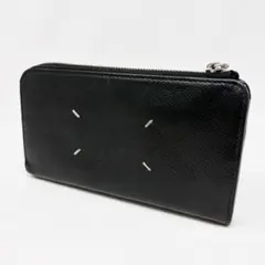 MAISON MARGIELA マルジェラ L字ファスナー 長財布 黒