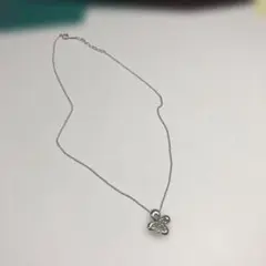 Mikimoto シルバー フラワーモチーフ ネックレス - メルカリ