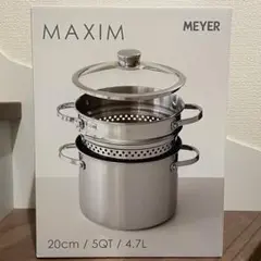 【極美品】MEYER マイヤー ベラクラシコ イタリアンパスタセット IH対応 極美品】MEYER マイヤー ベラクラシコ イタリアンパスタセット IH対応