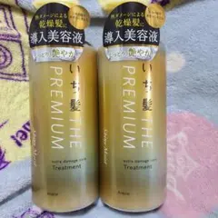 いち髪 THE PREMIUM トリートメント 480ml×2本セット