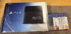 プレステ4/Play Station4 500GB コントローラー2個/ソフト付