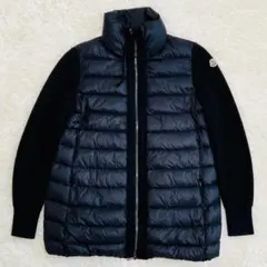 現行 モンクレール MAGLIONE TRICOT CARDIGAN 黒