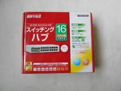 ☆新品未使用☆BUFFALO スイッチングハブ LSW3-TX-16NP