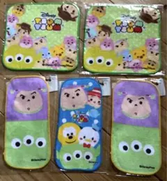 バズライトイヤーDisneyディズニーハーフタオルハンカチツムツム柄有り