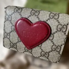 即日配送可能】GUCCI バレンタイン ハート 財布 ウォレット グッチ