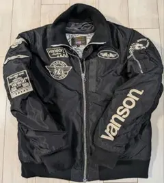 美品 vanson バンソン ジャケット MA-1 ブルゾンのサムネイル