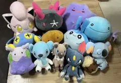 ポケモン ぬいぐるみ大量まとめセット サケブシッポ・ナマコブシ・メタモン・ウパー