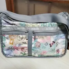 LeSportsac ショルダーバッグ、カラフル蝶、花柄