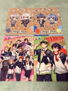 カラフルピーチ クリアファイル