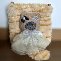 コヤンイサムチョン　♡黒猫バミちゃん♡ ポシェット