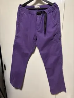 THE NORTH FACE クライミングパンツ　パープル カーゴパンツ　茶タグ