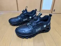 未使用級⭐️BEAXIS⭐️バランスコアターフ ブラック スニーカー26.5