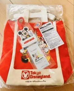 【新品未使用】ディズニー　メモリーゴーラウンド　40周年　復刻トートバック
