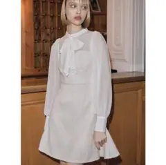 eimy istoire クラシックツイードミニワンピース